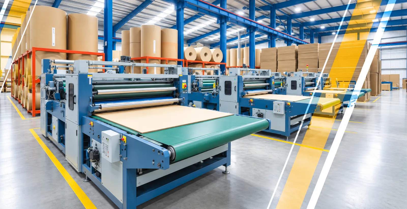 Akro Lanka corrugated board production line
