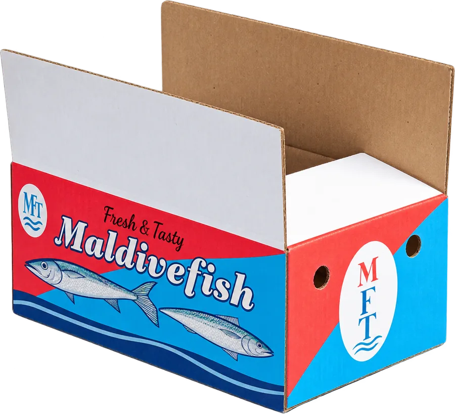 Maldive Fish Carton