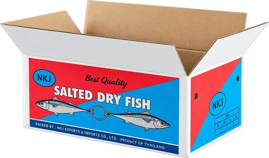 Salted Dry Fish Carton